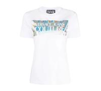 VERSACE JEANS COUTURE T-Shirt und Poloshirt für Damen 75HAHF04 CJ03F 003 Weiß, weiß, Medium