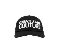 Versace Jeans Couture - Versace Jeans Couture Baseball Cap, Schwarz-Logo Weiß