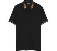 Versace Jeans Couture - Versace Jeans Couture Polo Watercolor Collar Black - Größe XL - schwarz