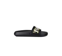 Versace Loafer - Black Rubber Slides - Gr. 45 (EU) - in Schwarz - für Damen