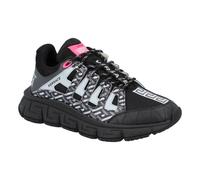 Versace Low-Top Sneaker - Trigreca 'La Greca - Black Pink' - Gr. 43 (EU) - in Schwarz - für Damen