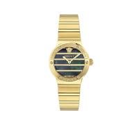 Versace Uhr - Quarz-Analoguhr Greca Logo Pearl - Gr. unisize - in Gold - für Damen