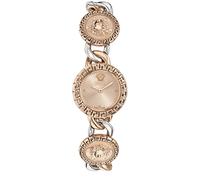 Versace Uhr - Quarz-Analoguhr La Greca Stud Icon - Gr. unisize - in Silber - für Damen