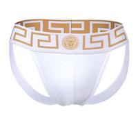 Versace - UNDERPANTS JOCK STRAP JERSEY TOPEKA BI-STRETCH COT - Größe XL - weiß