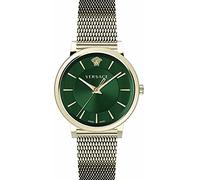Versace Herren Uhr Armbanduhr Edelstahl V-Circle VE5A00820