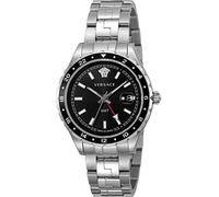 Versace Unisex Erwachsene Analog Quarz Uhr mit Edelstahl Armband V11100017