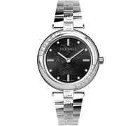 Versace V Motif Damenarmbanduhr silber