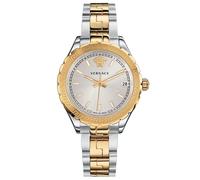 Versace V12030015 Hellenyium Quarz Silber Zifferblatt Damenuhr Einheitsgröße