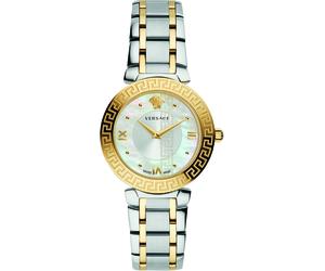 Versace V16060017 Daphnis weiss perlmutt silber gold Edelstahl Damen Uhr NEU