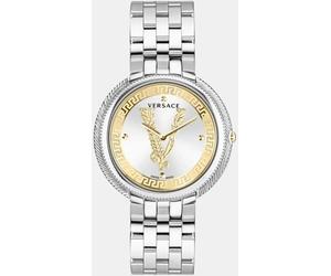 Versace VE2CA0523 Thea silber gold Edelstahl Armband Uhr Damen NEU