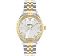 Versace Uhr Damen Hellenyium Lady gold, silber, weiß 35 mm VE2S01225