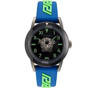 Versace Herren Armbanduhr V-Palazzo- VE2V 43 MM. IPGUN CASE with Black Ceramic on The