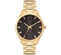 Versace VE3H00622 V-Vertical schwarz gold Edelstahl Armband Uhr Herren NEU