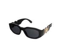 Versace Herren Sonnenbrille - VE4361 - GB1/87 - 53mm - Schwarz, Rechteck