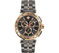 Versace Herren Uhr Armbanduhr Chronograph AION VE6CA0723 Edelstahl