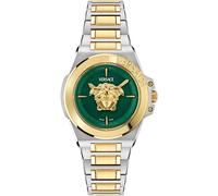 Versace VE8D00524 Hera Lady grün silber gold Edelstahl Damen Uhr NEU