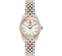 Versace VE8I00624 V-Code weiß roségold silber Edelstahl Armband Uhr Damen NEU