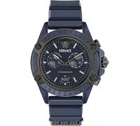 Versace VE8P00624 Icon Active Chrono violett schwarz Herren Damen Unisex Uhr NEU