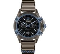 Versace VE8P00825 New Icon Active Chrono blau schwarz Herren Damen Unisex Uhr