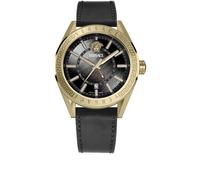 Versace Herren Armbanduhr V-CODE GMT 42MM Schwarz VEAFA0224