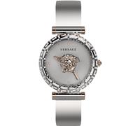 Versace VEDV01219 Palazzo Empire Greca Diamond silber grau Edelstahl Damen Uhr