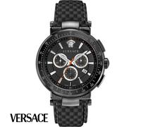 Versace Herren Armbanduhr MYSTIQUE CHR. 46 D/BLK S/BLK VEFG020 20