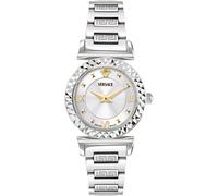 Versace VEGFA0325 Mini Vanity silber gold Edelstahl Armband Uhr Damen NEU