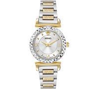 Versace VEGFA0525 Mini Vanity silber gold Edelstahl Armband Uhr Damen NEU