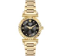 Versace VEGFA0825 Mini Vanity gold schwarz Edelstahl Armband Uhr Damen NEU