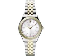 Versace VEHU01024 Hellenyium silber gold Edelstahl Armband Uhr Damen NEU