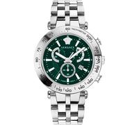 Versace VEJB00522 V-Race Bold Chrono grün silber Edelstahl Herren Uhr NEU