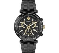 Versace VEJB00722 V-Race Bold Chrono schwarz gold Edelstahl Herren Uhr NEU