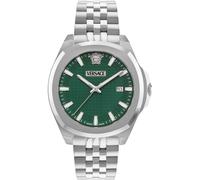 Versace VEKKA0425 Luxury grün silber Edelstahl Herren Uhr NEU