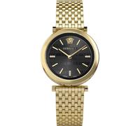 Versace VELS01119 V-Twist Diamond schwarz gold Edelstahl Damen Uhr NEU