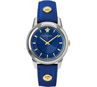 Versace Damen Uhr Armbanduhr Leder Greca VEPX00921