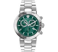 Versace VEPY01021 Urban Mystique grün silber Edelstahl Herren Uhr NEU