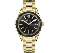 Versace VEQCA0624 HELLENYIUM Automatic schwarz gold Edelstahl Herren Uhr NEU