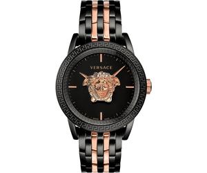 Versace VERD01623 Palazzo Empire roségold schwarz Edelstahl Herren Uhr NEU