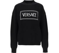 Versace - Versace Logo Sweater - Größe 38 - schwarz