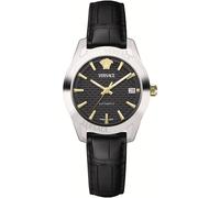 Versace Damen Armbanduhr Greca Classic Schwarz VESCA0124