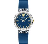 Versace VETCA0124 Mythos Lady silber gold blau Edelstahl Armband Uhr Damen NEU