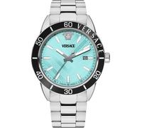Versace Veyca0324 Uhr One Size Silver Grey / Metal Turquoise