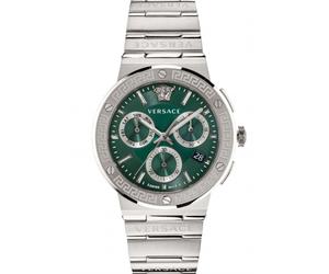 Versace VEZ900121 Greca Logo Chrono Luxus Herrenuhr Einheitsgröße
