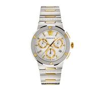 Versace Uhr Herren Greca Logo Silber/Gold VEZ900321