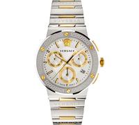 Versace Uhr Herren Greca Logo Silber/Gold VEZ900321