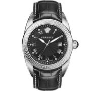 Versace Herren Uhr Armbanduhr Edelstahl V-Sport VFE120015 Leder