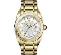 Versace VFE150015 V-Sport II weiß gold Edelstahl Armband Uhr Herren NEU