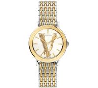 Versace Virtus Damenarmbanduhr gold silber