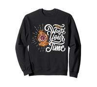 Verschwenden Sie Nicht Ihre Zeit - Vintage Taschenuhr Jugendstil Sweatshirt