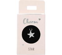 Versilberte o. Vergoldete Charms -Anhaenger fuer Creolen- Nr.40- Stern